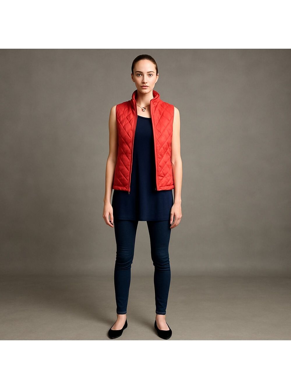 Art3D Red Vest Extra Small